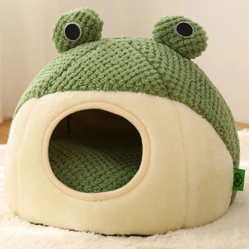 winter pet warm nest for cats and small dogs to sleep and relax in